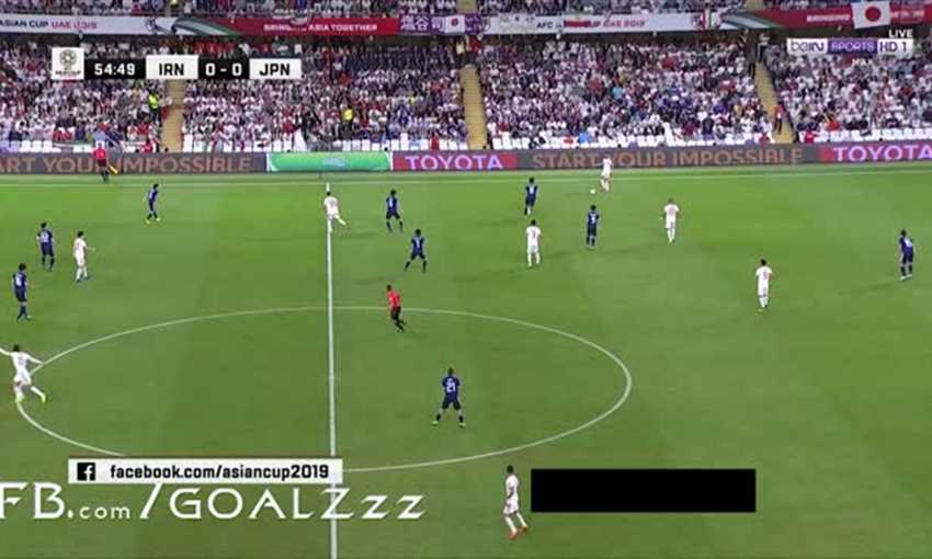 أهداف فوز اليابان على إيران 3-0 (نصف نهائي آسيا)
