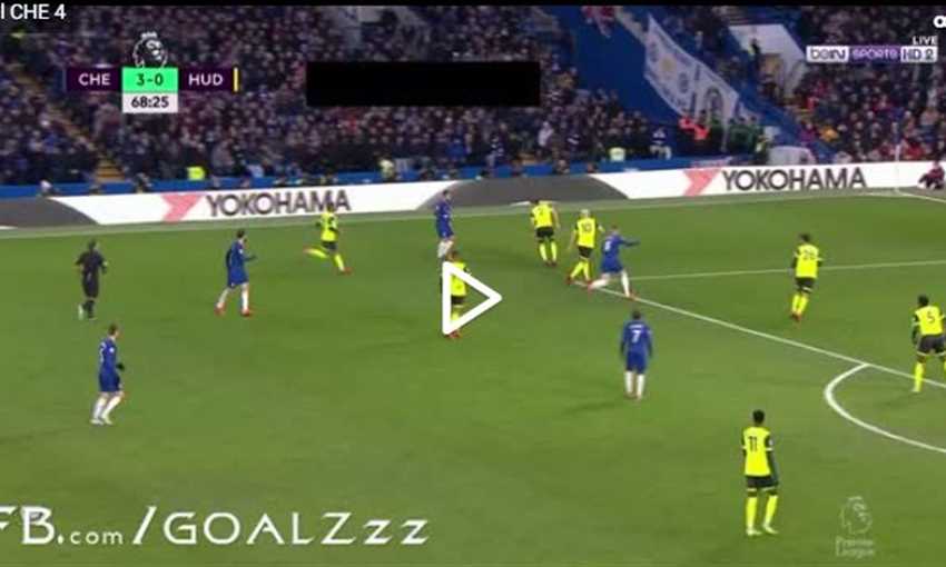 أهداف فوز تشيلسي على هدرسفيلد 5-0 (الدوري الإنجليزي)