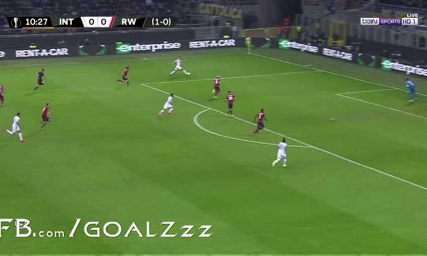 أهداف فوز إنتر على رابيد فيينا (الدوري الأوروبي)