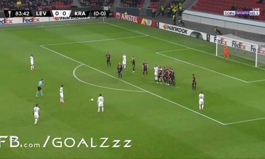 هدفا تعادل ليفركوزن أمام كراسنودار (الدوري الأوروبي)