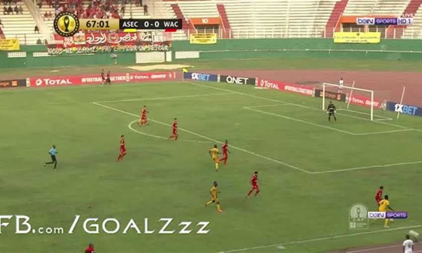 هدفا فوز أسيك أمام الوداد (دوري أبطال إفريقيا)