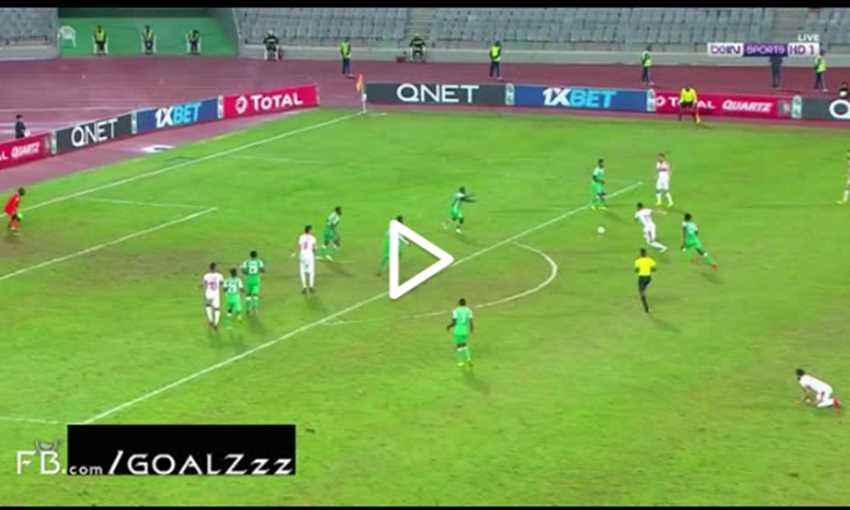 هدف الزمالك الرابع في جور ماهيا عن طريق عمر السعيد