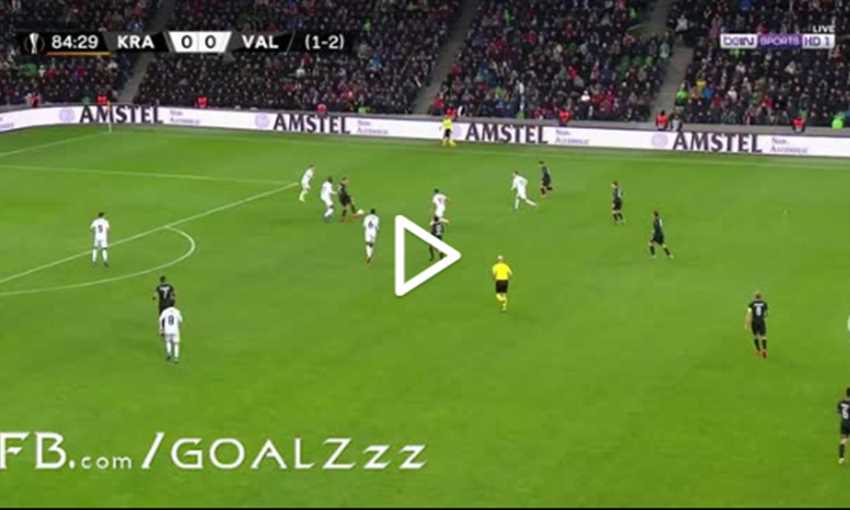 هدفا تعادل كراسنودار مع فالنسيا 1/1 (الدوري الأوروبي)