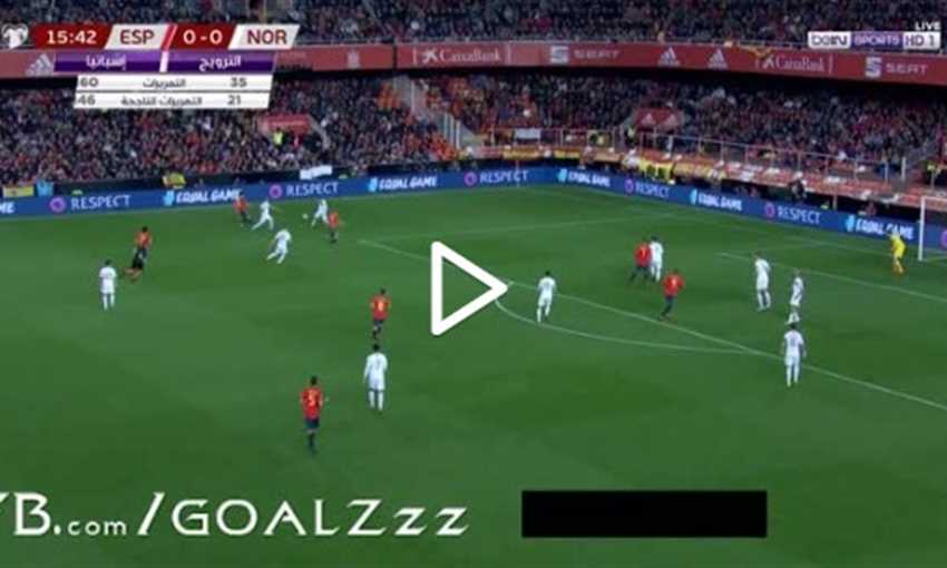 أهداف فوز إسبانيا على النرويج 2-1 (تصفيات يورو 2020)