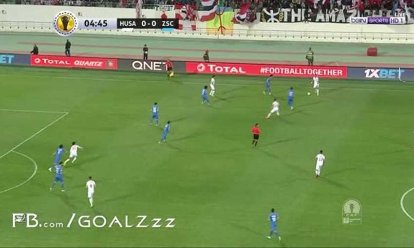 مهاجم حسنية أغادير يهدر هدفا محققا أمام الزمالك