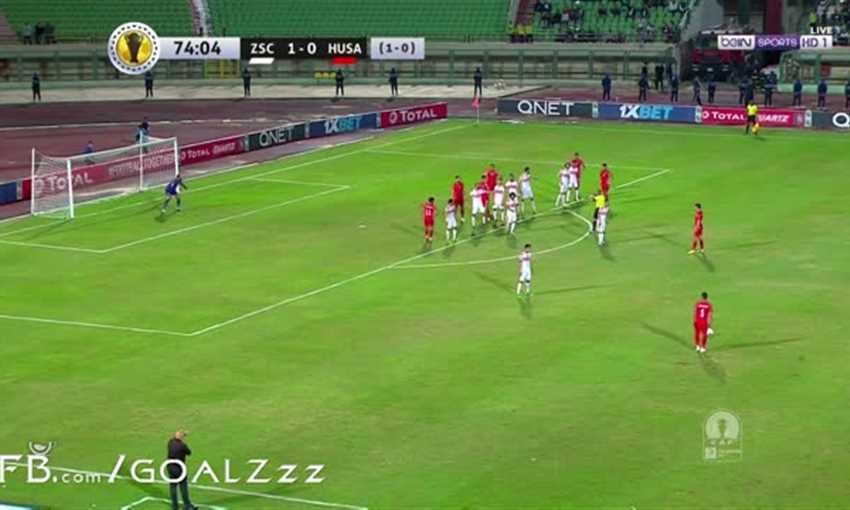 عارضة الزمالك تنقذ جنش من هدف محقق لـ حسنية أغادير