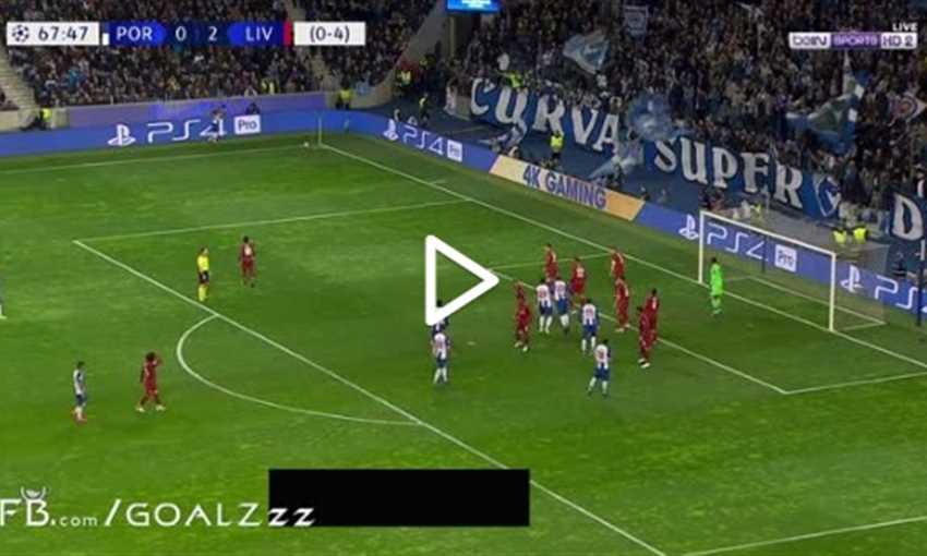 هدف ميليتاو لـ بورتو أمام ليفربول