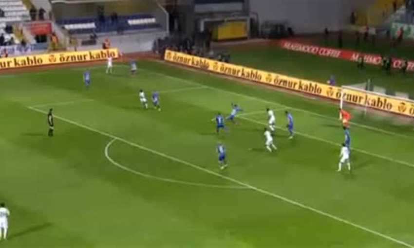 هدف تريزيجيه بصناعة كريم حافظ مع قاسم باشا في مرمى بورصا سبور