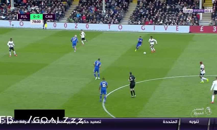 هدف فوز فولام على كارديف (الدوري الإنجليزي)