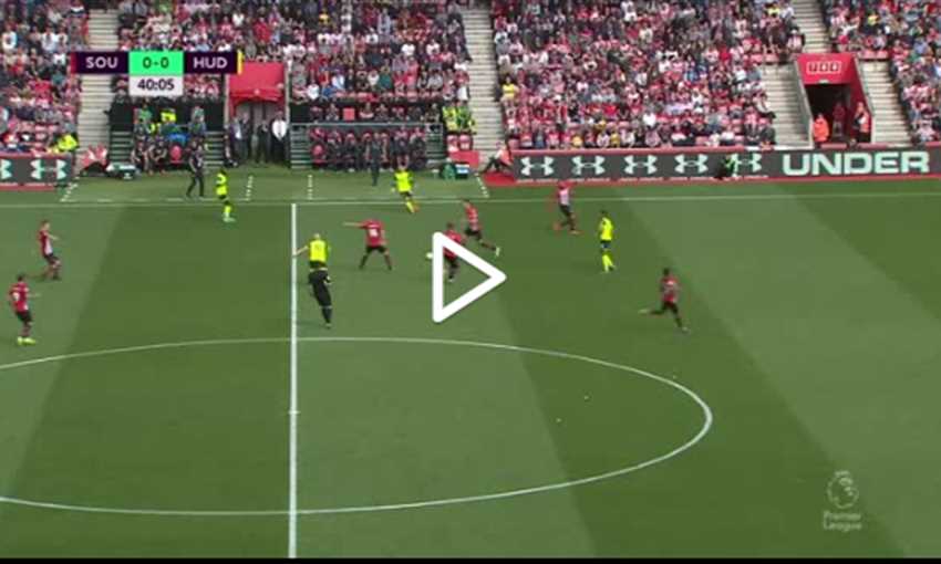 هدفا تعادل ساوثامبتون وهادرسفيلد تاون 1/1 (الدوري الإنجليزي)