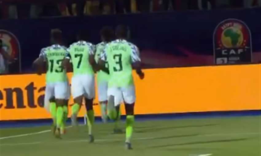 هدف فوز نيجيريا على تونس عن طريق إيجالو (مصر 2019)
