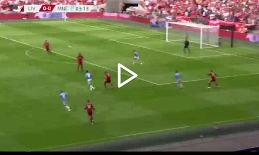 هدفا تعادل مانشستر سيتي وليفربول 1-1 (الدرع الخيرية)