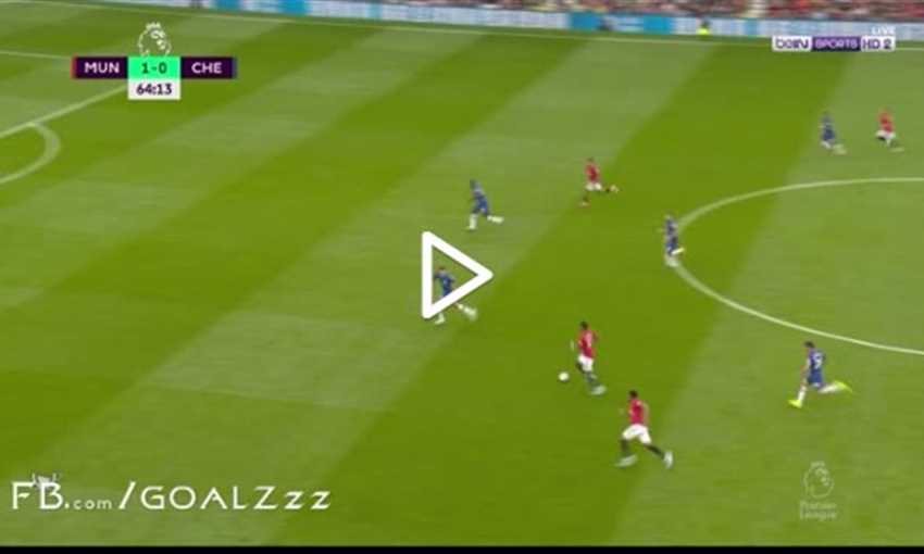 هدف يونايتد الثاني أمام تشيلسي (مارسيال)