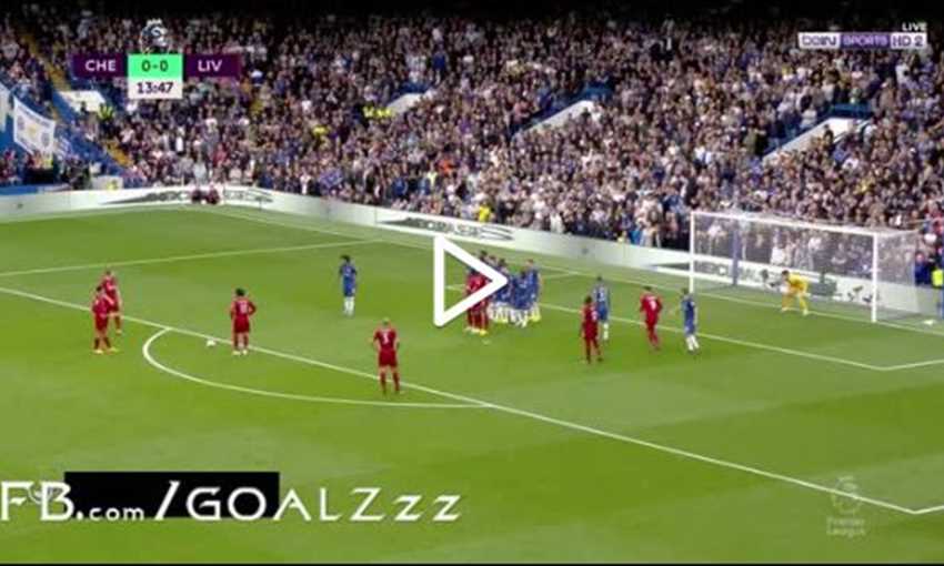 تمريرة صلاح الحاسمة تضع ليفربول في المقدمة أمام تشيلسي