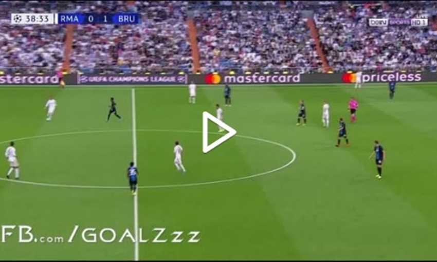 هدف كلوب بروج الثاني في ريال مدريد