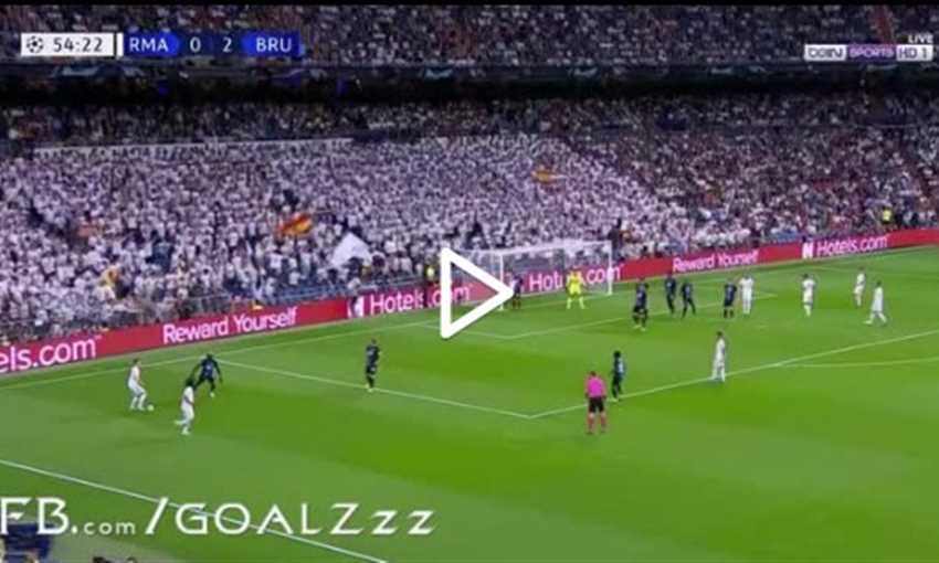 هدف راموس الأول لـ ريال مدريد في كلوب بروج