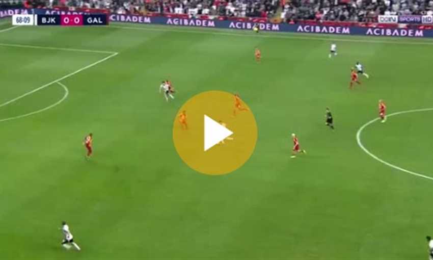 هدف فوز بشكتاش على جالاتا سراي 1-0 (الدوري التركي)