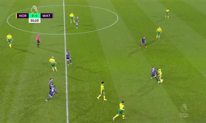 هدفا انتصار واتفورد على نورويتش سيتي