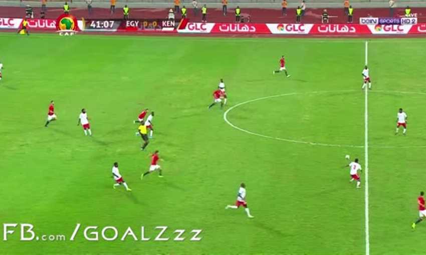 هدفا تعادل مصر وكينيا 1-1 (تصفيات أمم إفريقيا 2021)