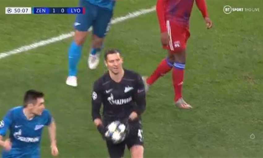 هدفا فوز زينيت على ليون (دوري أبطال أوروبا)