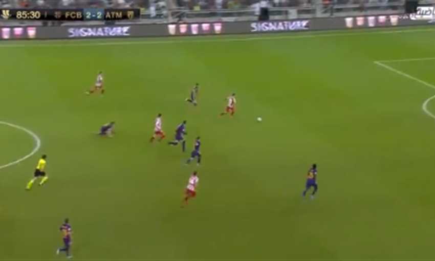 أهداف فوز أتليتكو على برشلونة في قمة مجنونة 3-2 (السوبر الإسباني)