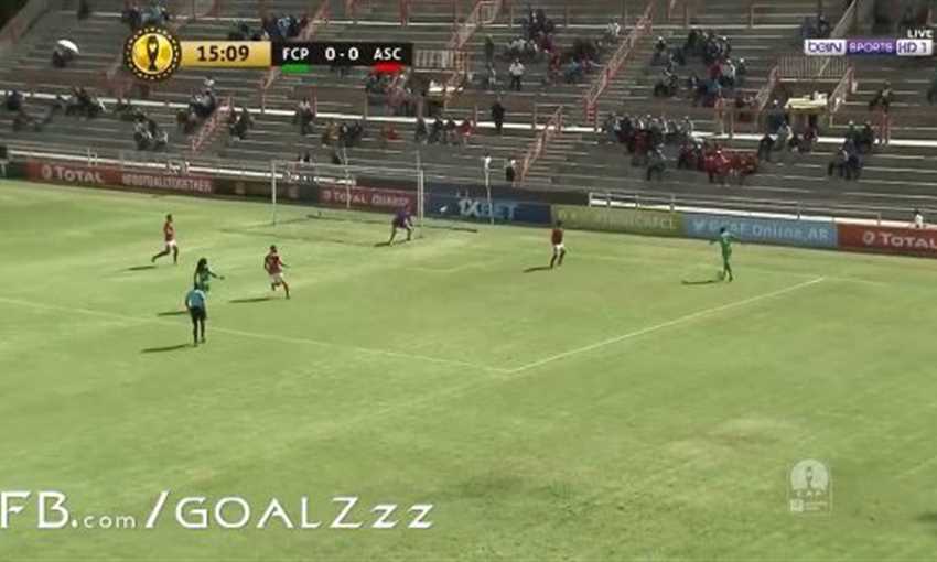 هدف تقدم بلاتينوم على الأهلي (دوري أبطال إفريقيا)