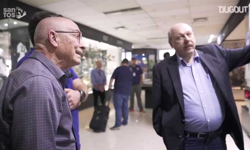 اليوم الأول لجوزفالدو فيريرا كمدرب لسانتوس