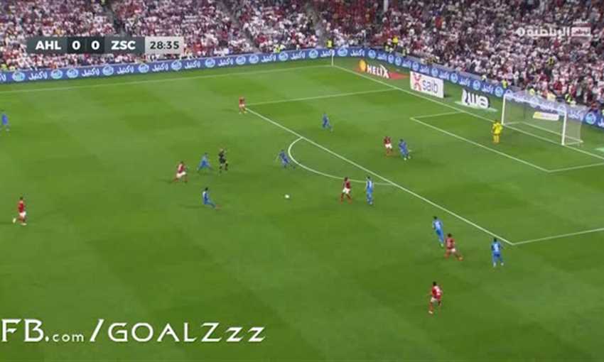 ديانج يهدد مرمى الزمالك بفرصة جديدة لـ الأهلي