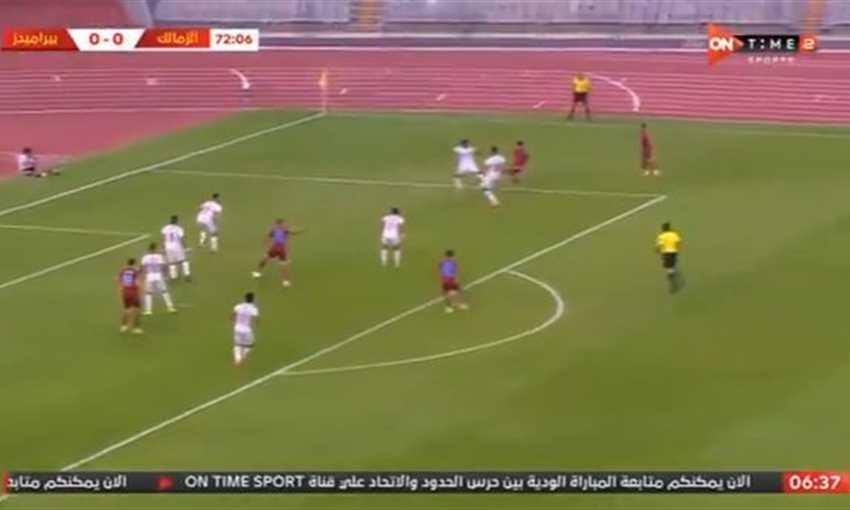 هدف رجب بكار لـ بيراميدز في مرمى الزمالك
