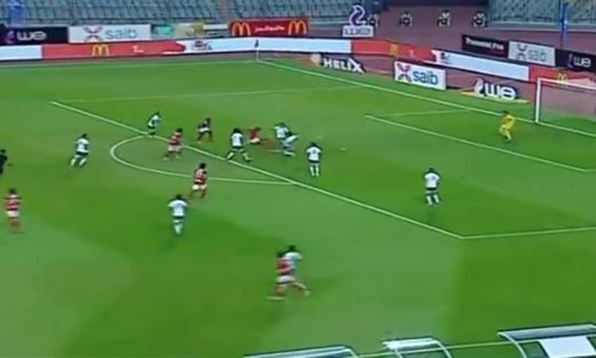 هدف بادجي الملغي أمام المصري 