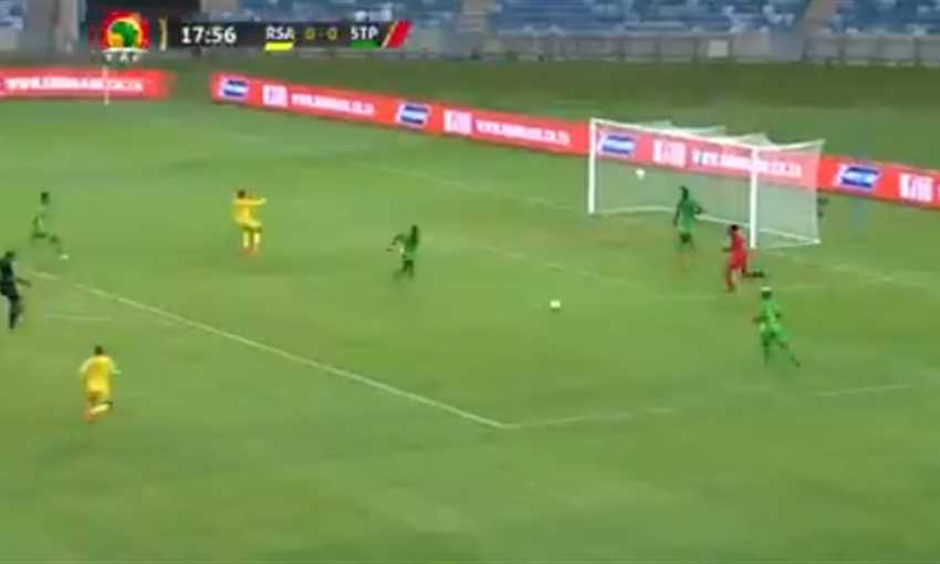 ملخص فوز جنوب إفريقيا على ساو تومي وبرينسيب 2-0 (تصفيات كأس الأمم الإفريقية)