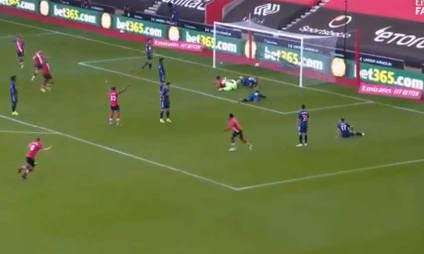 هدف فوز ساوثامبتون على أرسنال (كأس الاتحاد الإنجليزي)