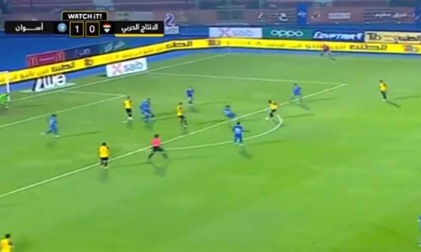هدفا تعادل الإنتاج الحربي وأسوان 1/1 (الدوري المصري)