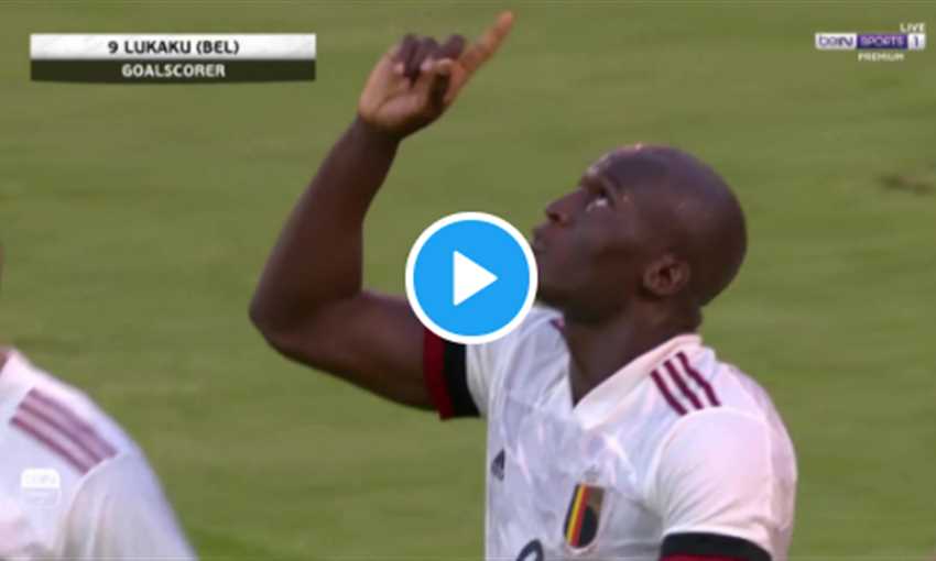 هدف فوز بلجيكا على كرواتيا 0/1 - روميلو لوكاكو (مباراة ودية)