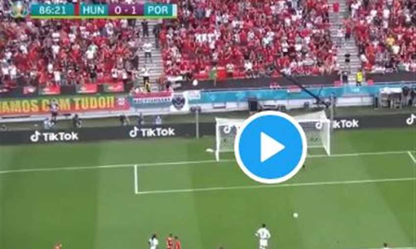 هدف رونالدو ضد المجر الذي جعله الهداف التاريخي لليورو