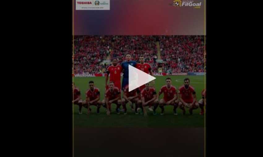 سر التقاط منتخب ويلز لصور جماعية غريبة قبل مبارياته