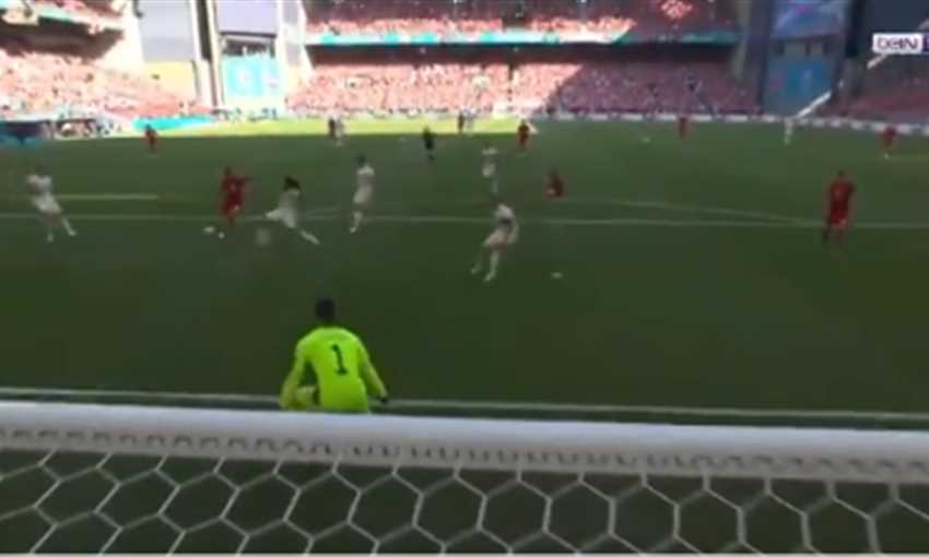 هدف الدنمارك الأول في بلجيكا - يوسف بولسين