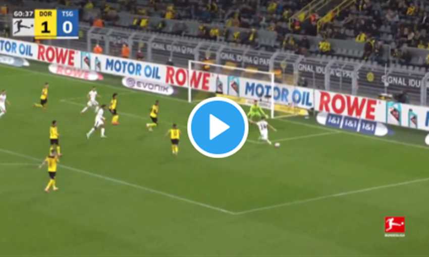 أهداف فوز بوروسيا دورتموند على هوفنهايم 2/3 (الدوري الألماني)