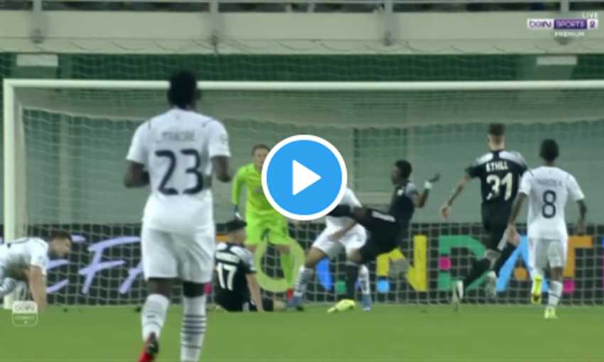 هدف شيريف تيراسبول الأول في شاختار (دوري أبطال أوروبا)