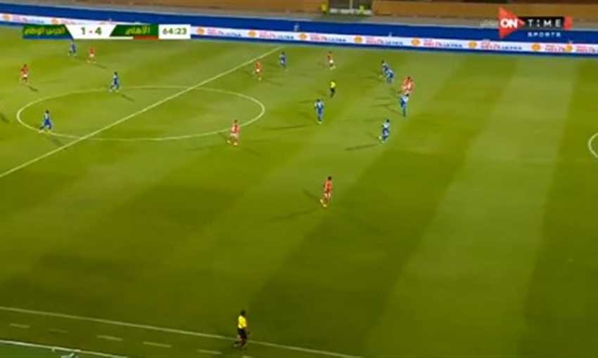 هدف حسين الشحات الرائع الرابع للأهلي أمام الحرس الوطني
