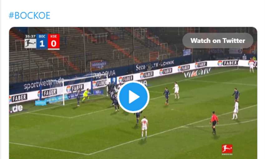 ملخص تعادل بوخوم مع كولن 2-2 (الدوري الألماني)