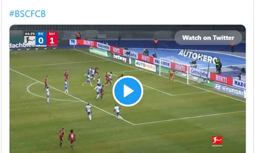 ملخص فوز بايرن ميونيخ على هيرتا برلين 4-1 (الدوري الألماني)