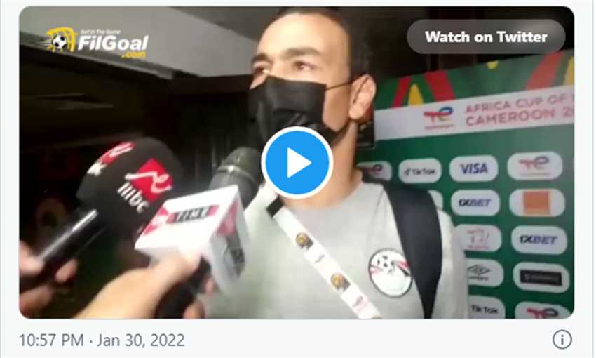 عصام الحضري: لن يشارك أي حارس غير جاهز بنسبة 100%