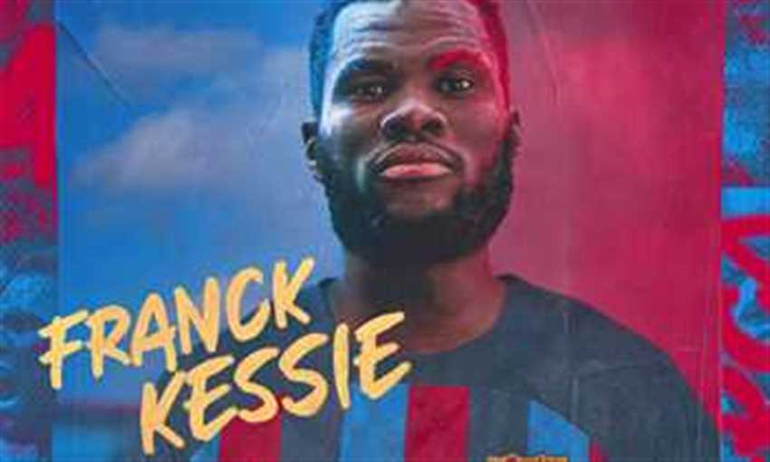تقديم فرانك كيسي كلاعب لـ برشلونة
