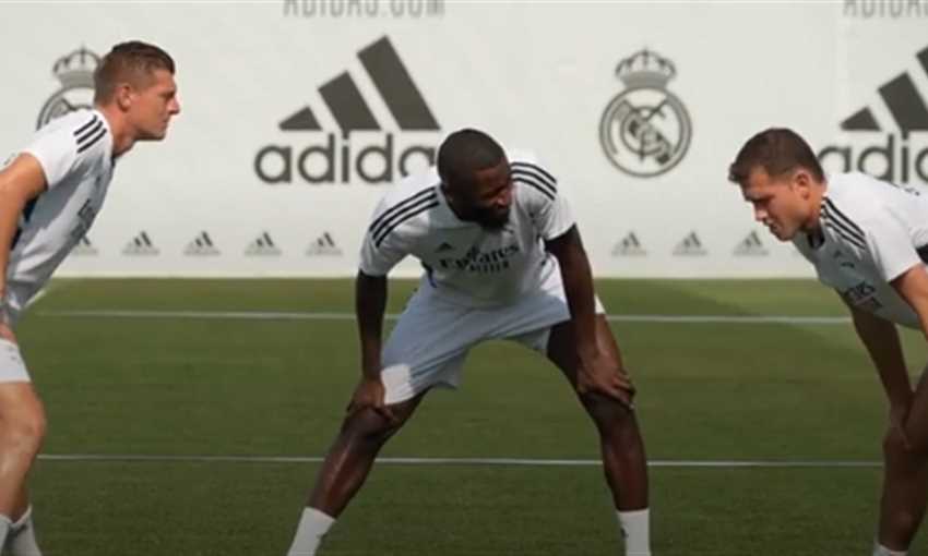 أول أيام روديجر في ريال مدريد