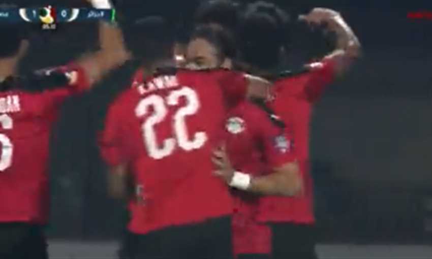 هدف مصر الأول في الجزائر بنصف نهائي كأس العرب للشباب (صلاح باشا)