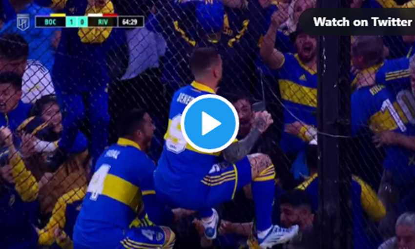 هدف فوز بوكا جونيورز على ريفر بليت في السوبر كلاسيكو