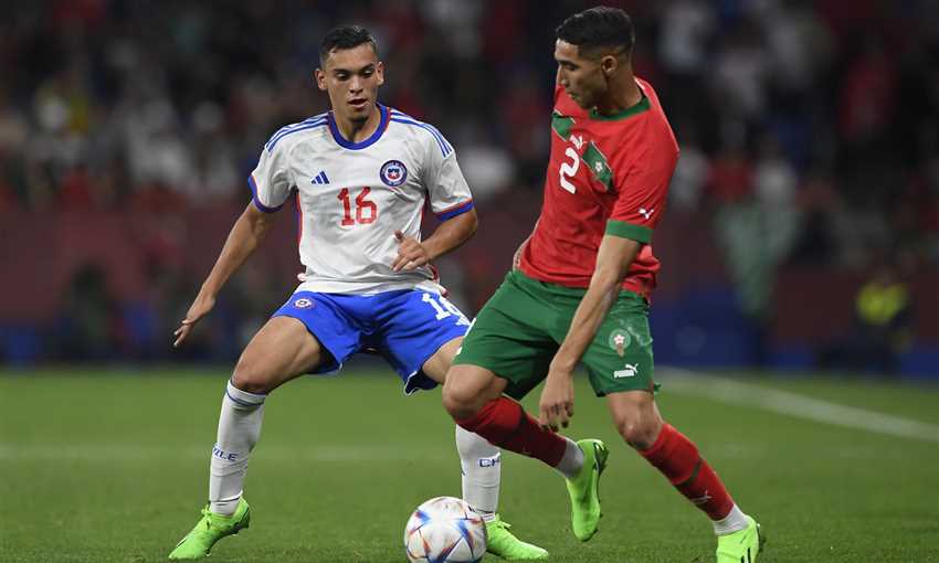 هدفا فوز المغرب على تشيلي 2-0 (ودي)