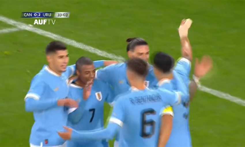 سواريز يصنع ونونيز يسجل بشكل رائع مع أوروجواي أمام كندا