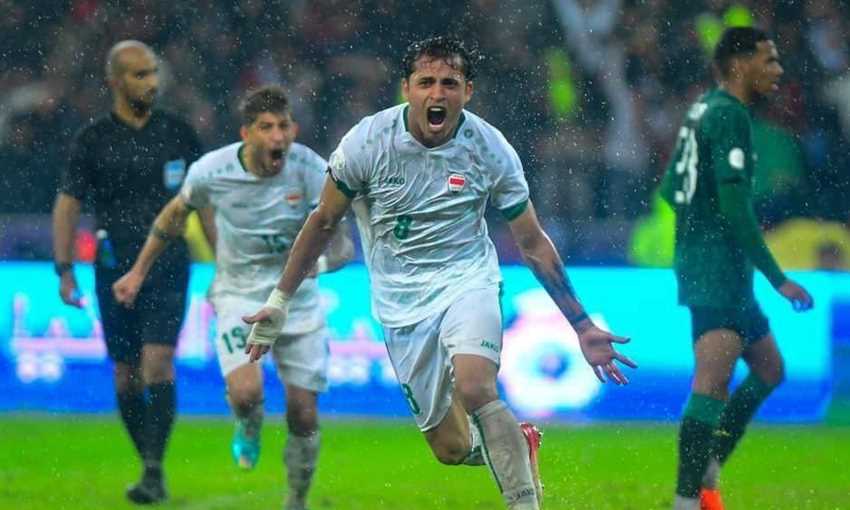 هدفا فوز العراق على السعودية في خليجي 25 (2-0)